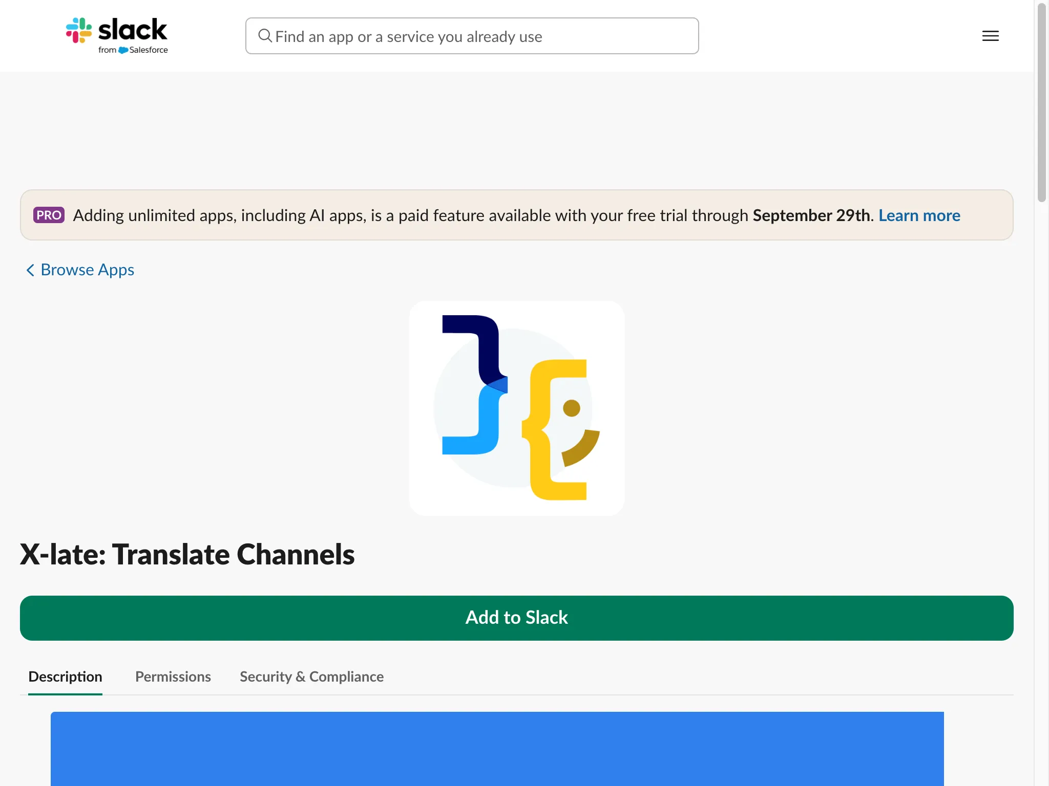 Vorbee marketplace page